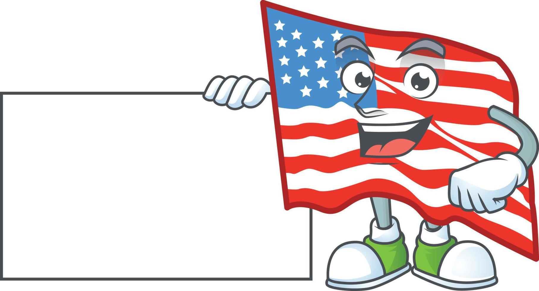 USA flag icon design vector