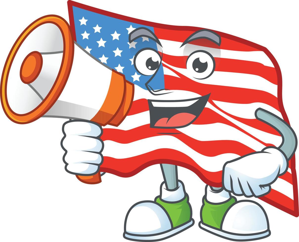 Estados Unidos bandera icono diseño vector