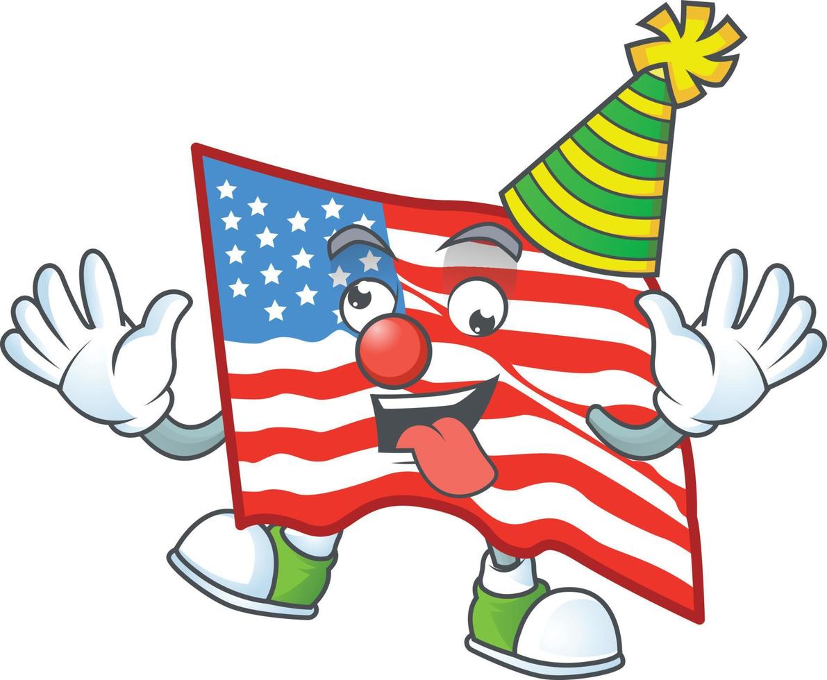 USA flag icon design vector