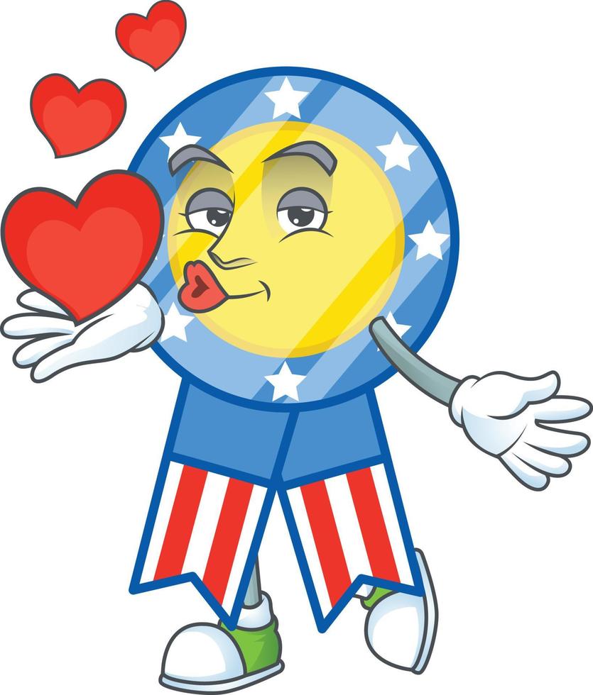 USA medal icon design vector