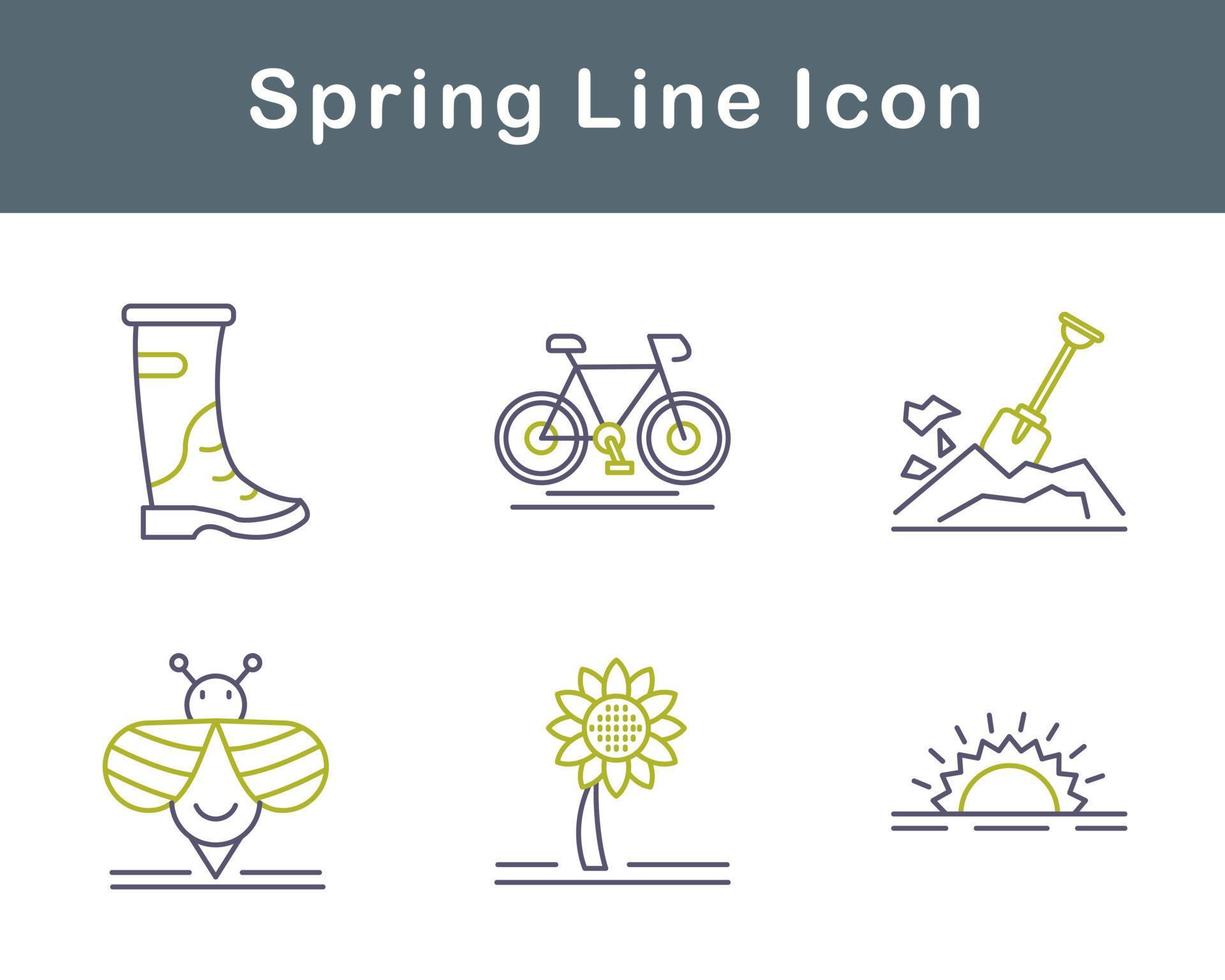 Spring Vector Icon Set