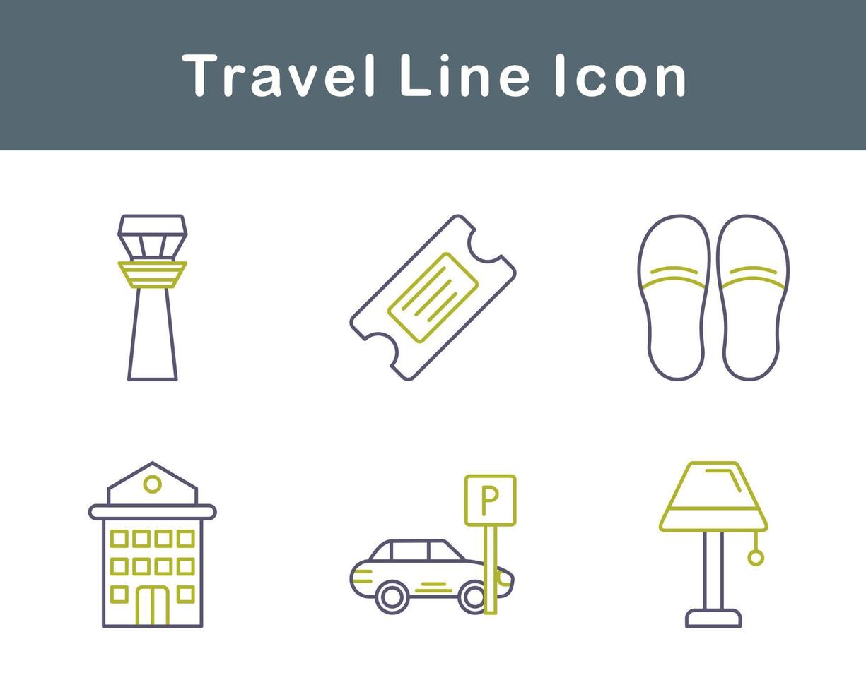 Travel Vector Icon Set