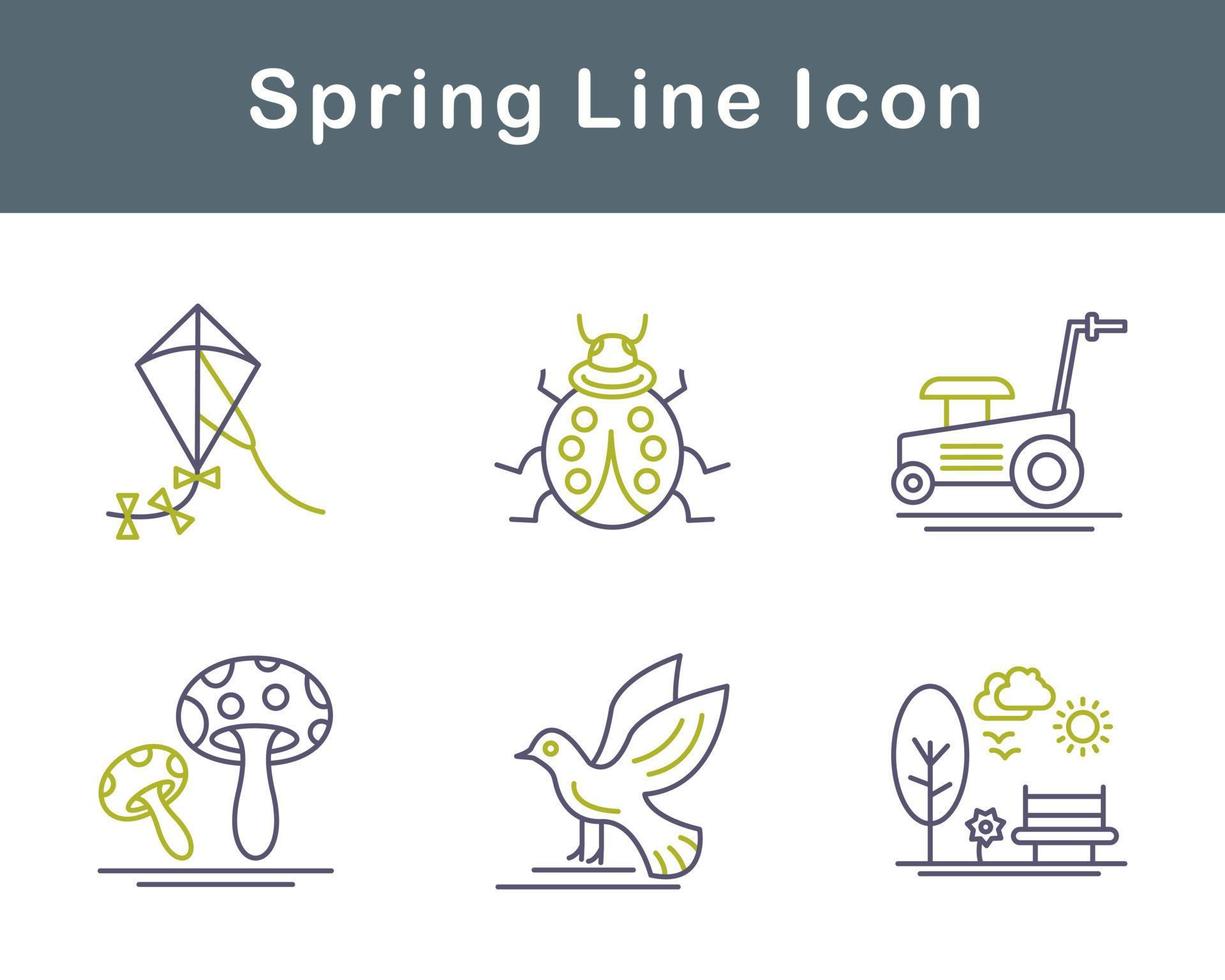 Spring Vector Icon Set