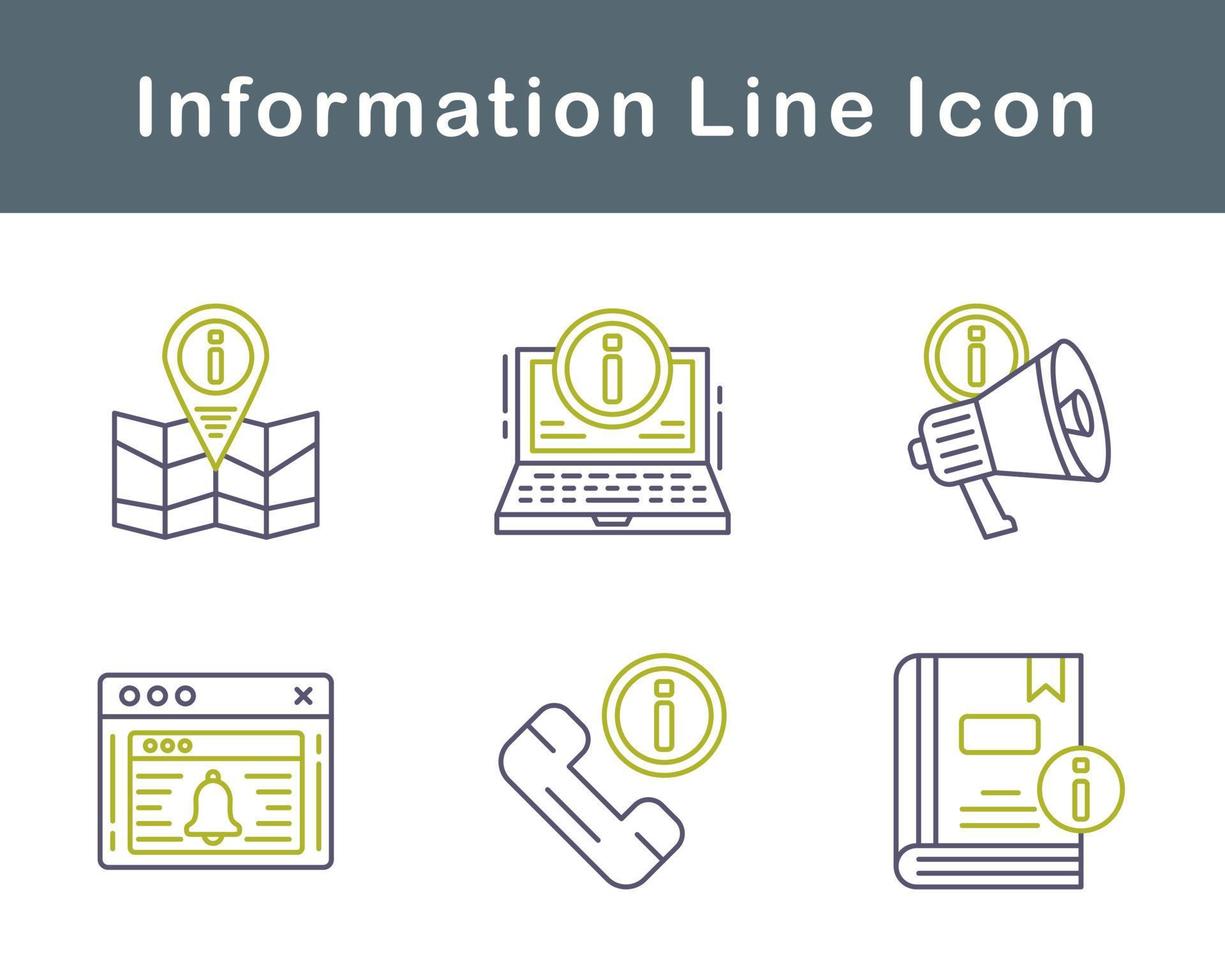 Information Vector Icon Set