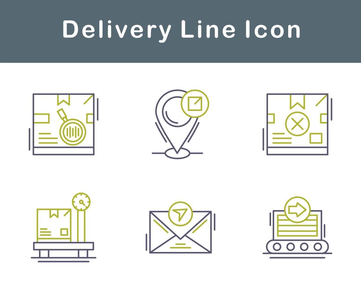 Delivery Vector Icon Set