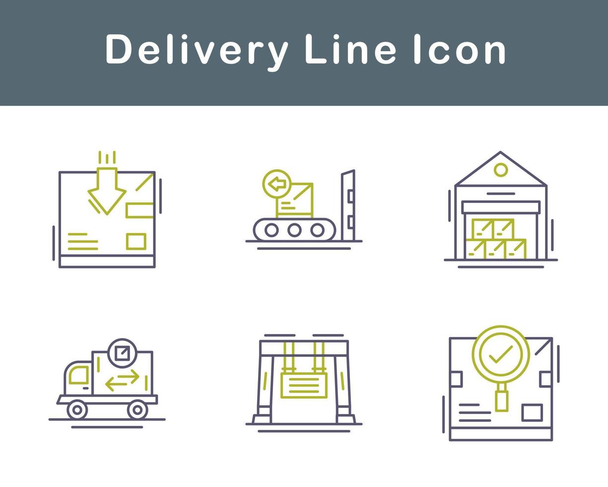 Delivery Vector Icon Set