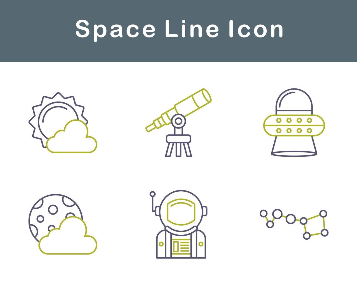 Space Vector Icon Set