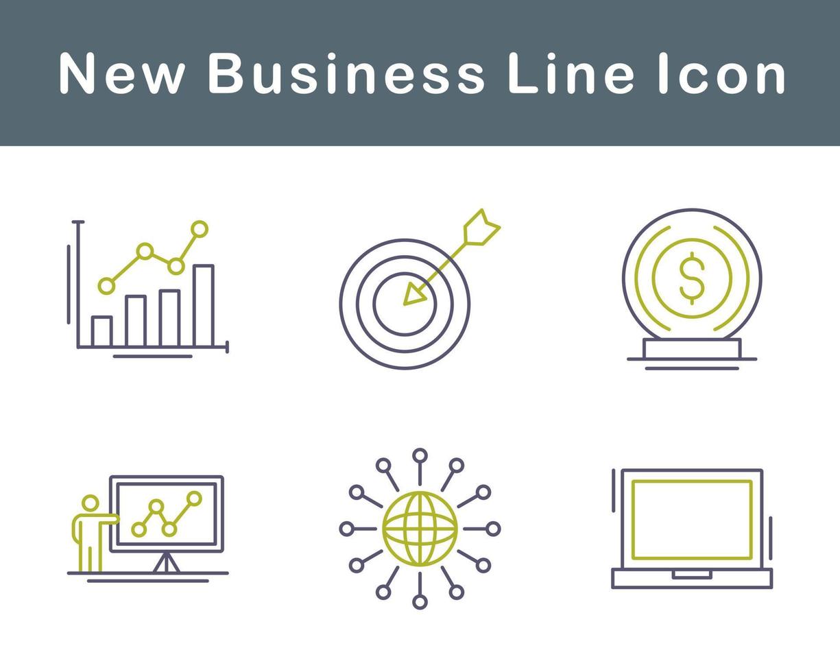 New Business Vector Icon Set