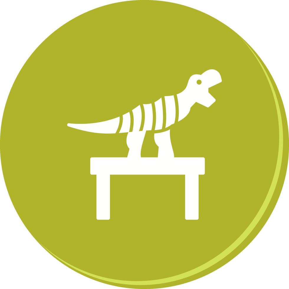 Bones Exhibit Vector Icon