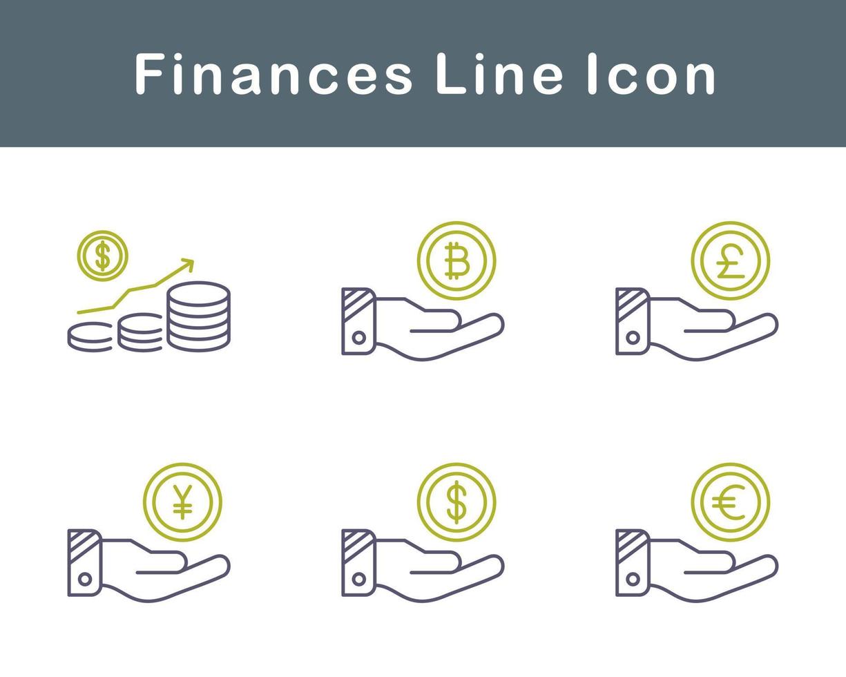 Finances Vector Icon Set