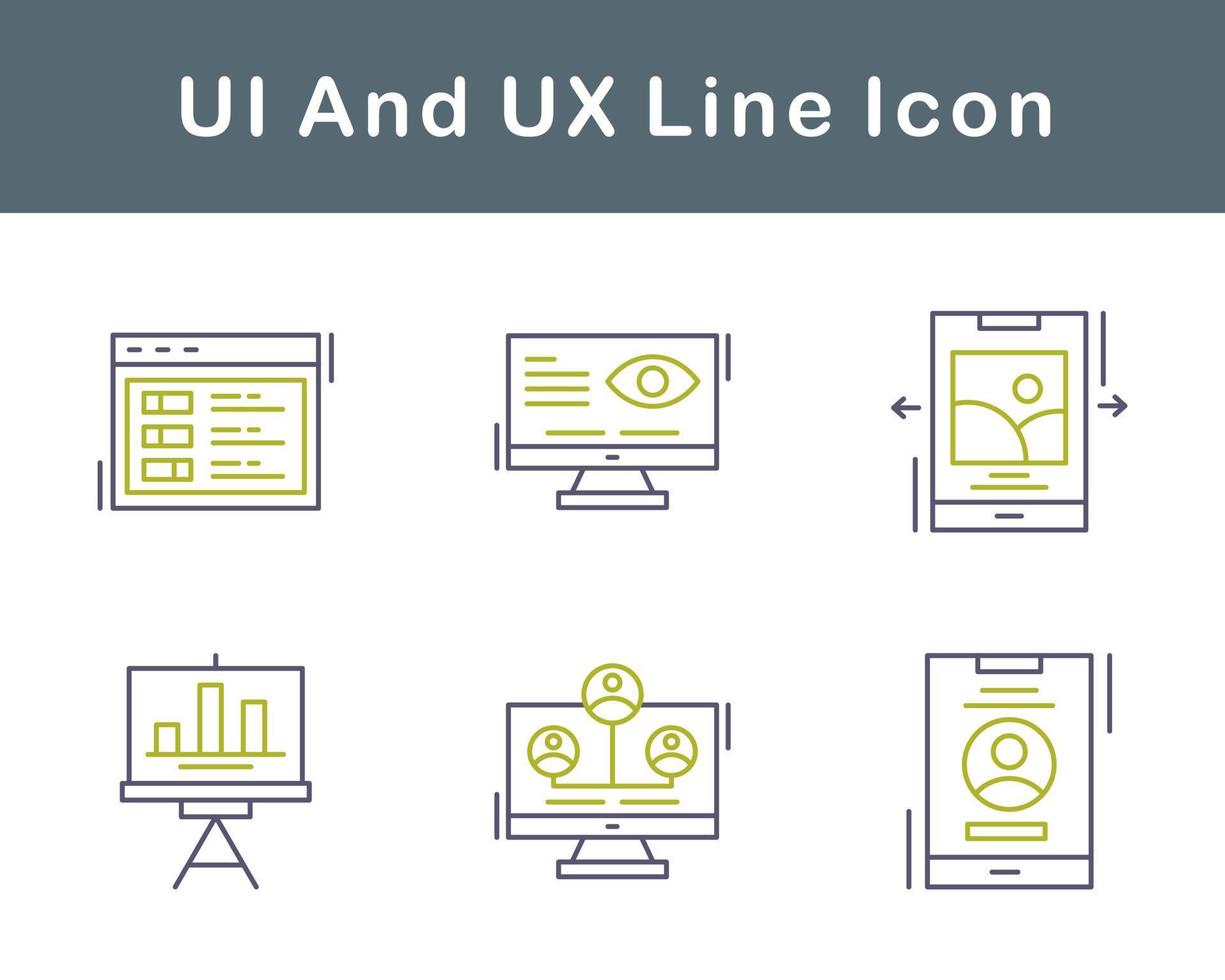 UI And UX Vector Icon Set 20708598 Vector Art at Vecteezy
