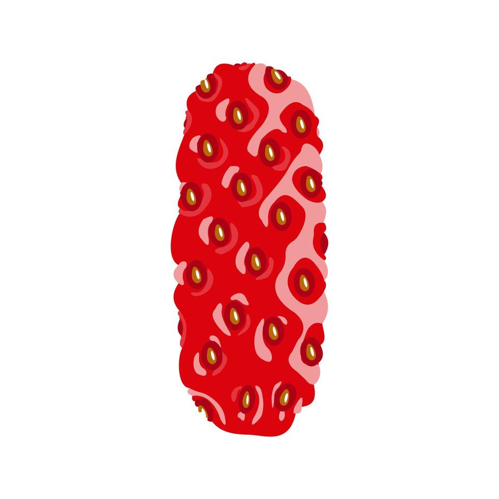 strawberry-font-letter-i-alphabetical-character-with-strawberry