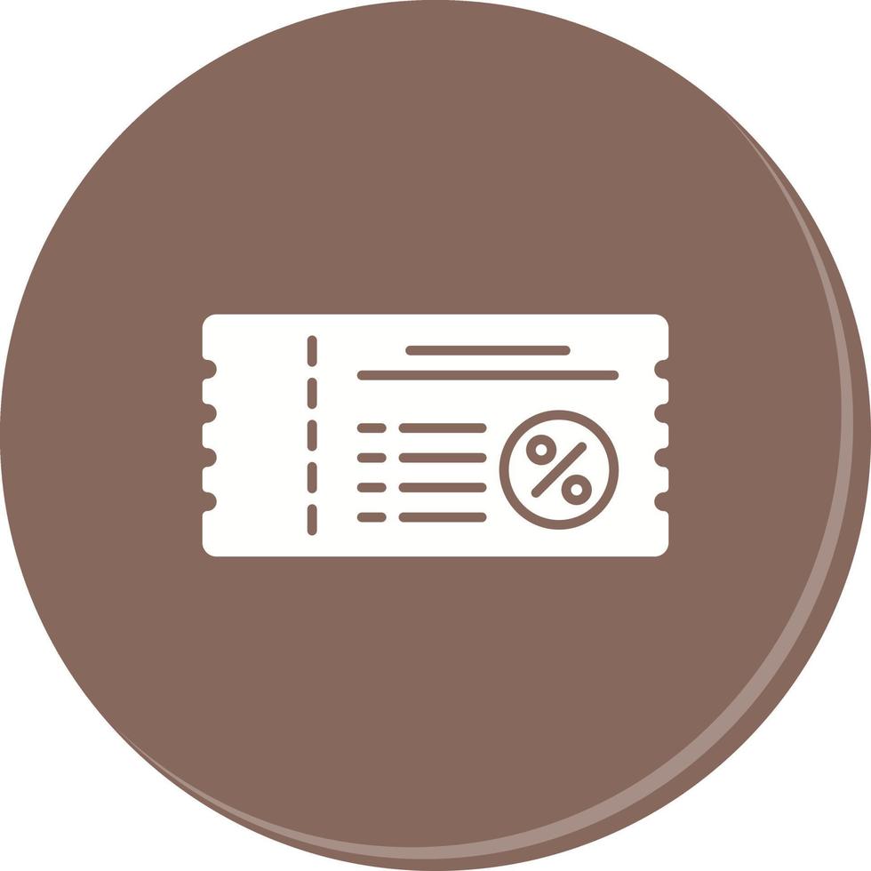 Voucher Vector Icon