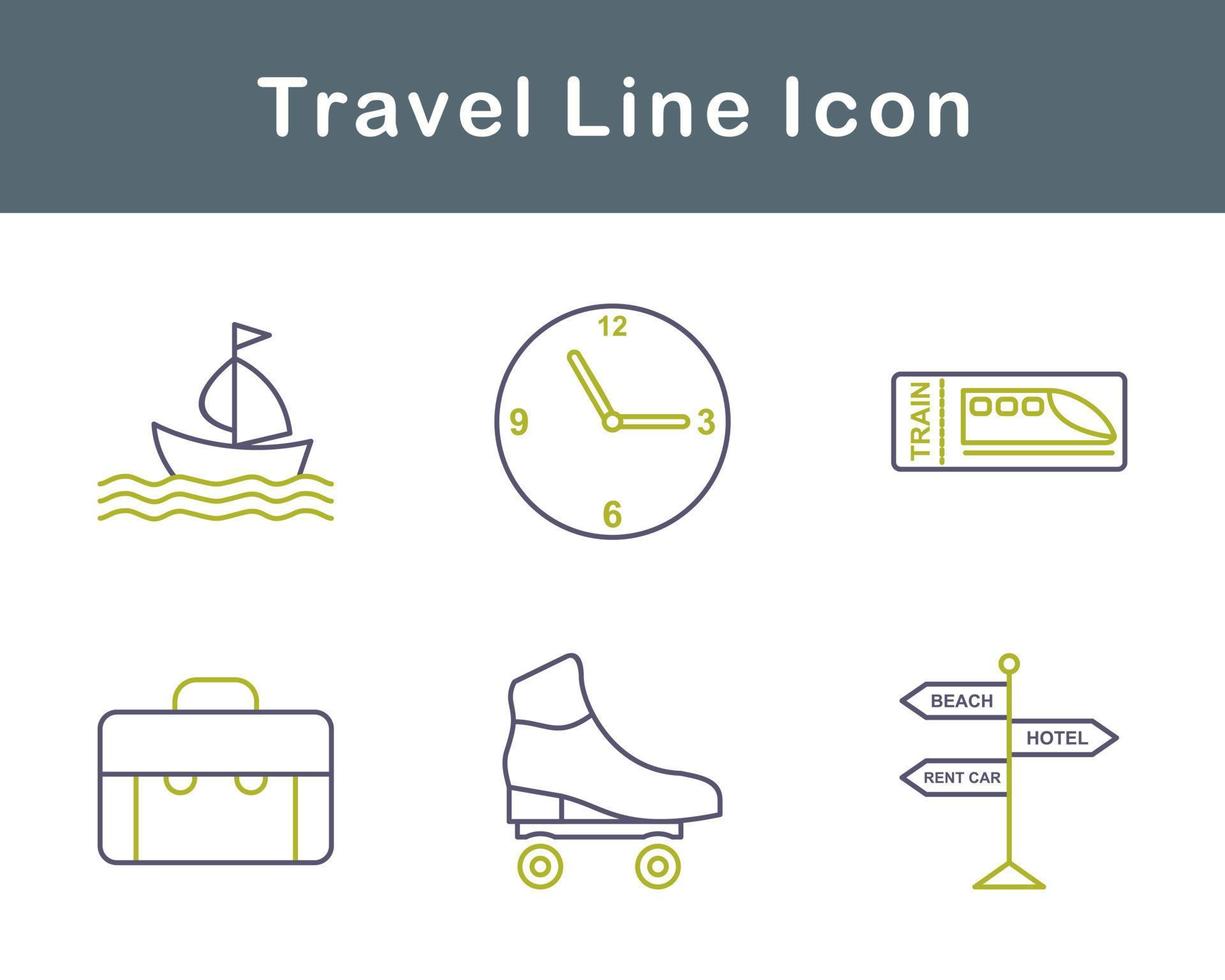 Travel Vector Icon Set