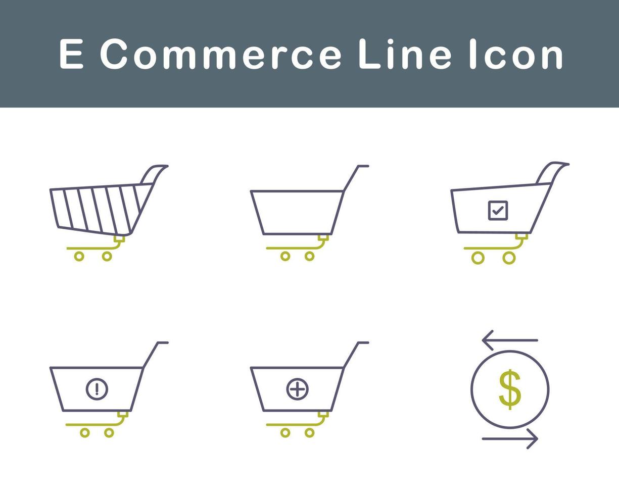 E Commerce Vector Icon Set