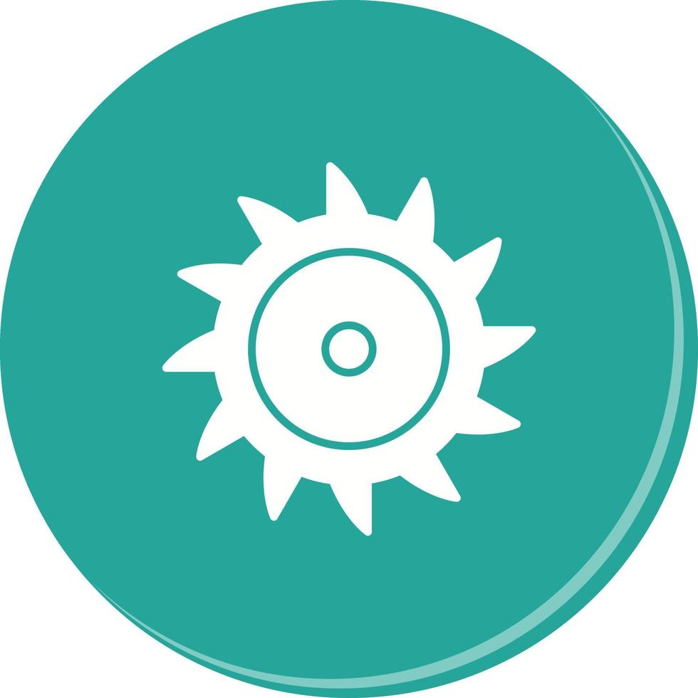 Saw Blade Vector Icon