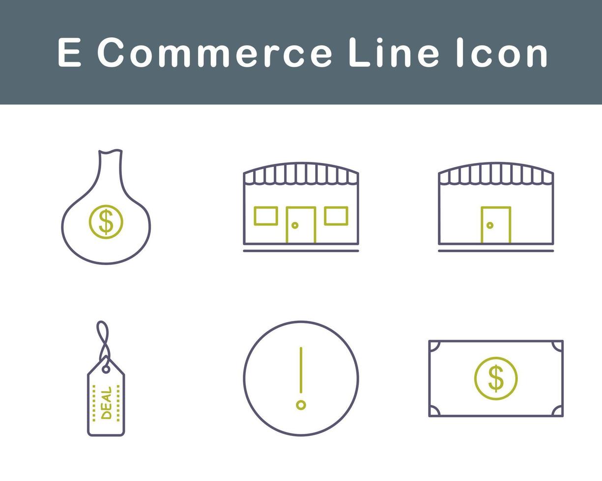 E Commerce Vector Icon Set