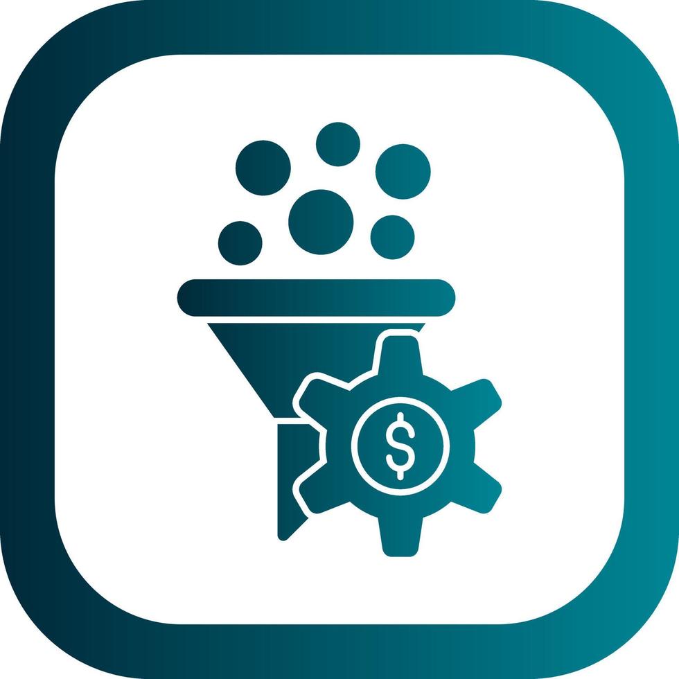 Conversion Rate Optimization Vector Icon Design