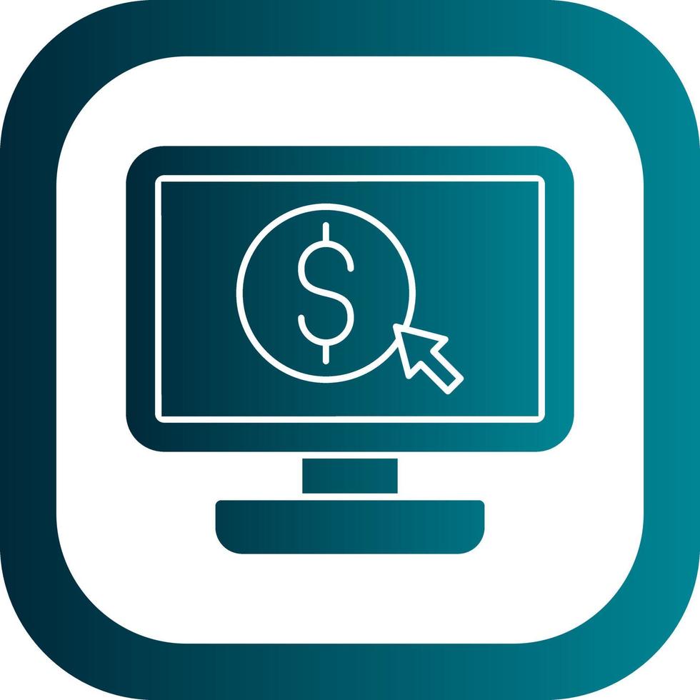 Cost Per Click Vector Icon Design