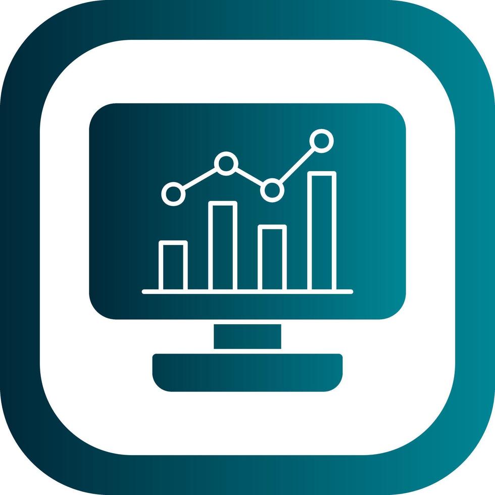 Analytics Vector Icon Design