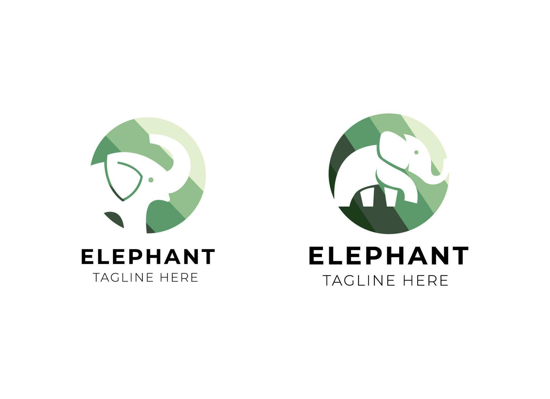Elephant logo vector icon illustration 20709189 Vector Art at Vecteezy
