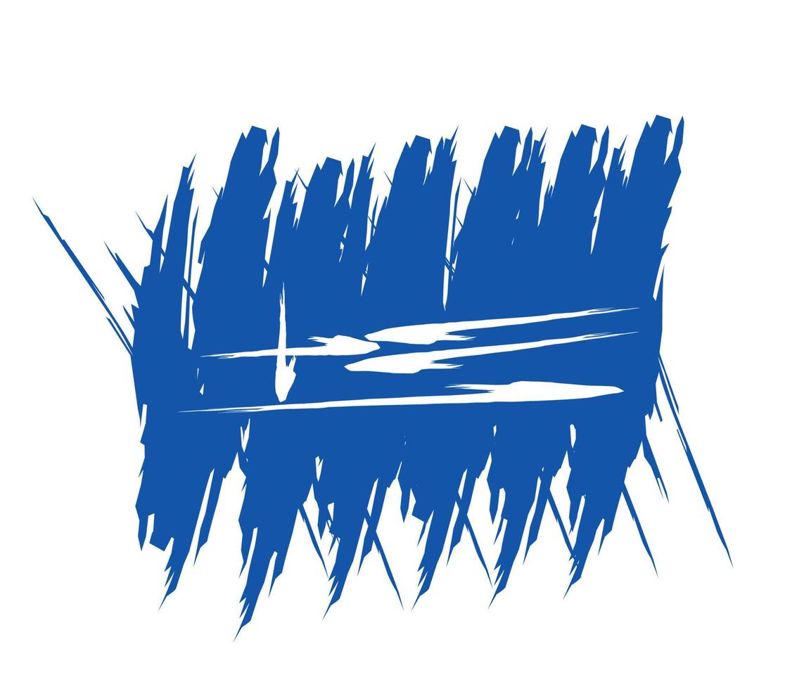 Greece flag design illustration, simple design with elegant concept vector