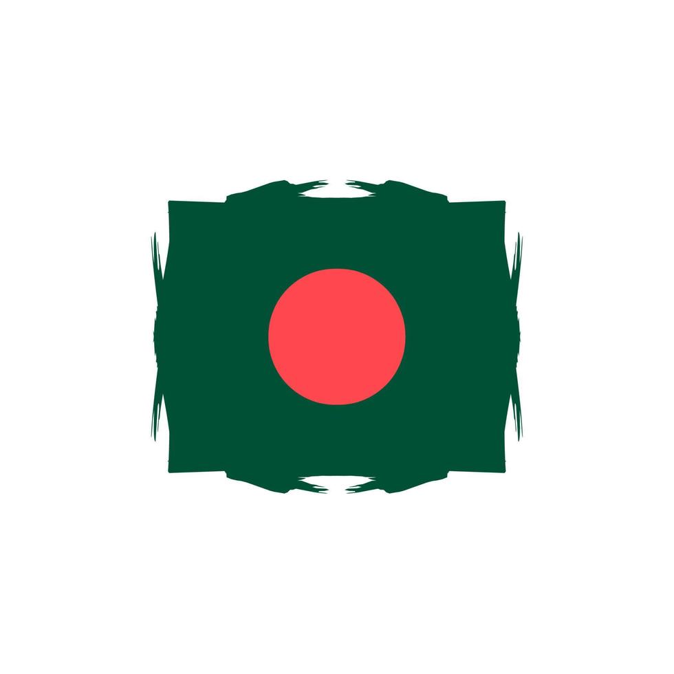 Bangladesh flag design illustration, icon flag design with elegant concept vector