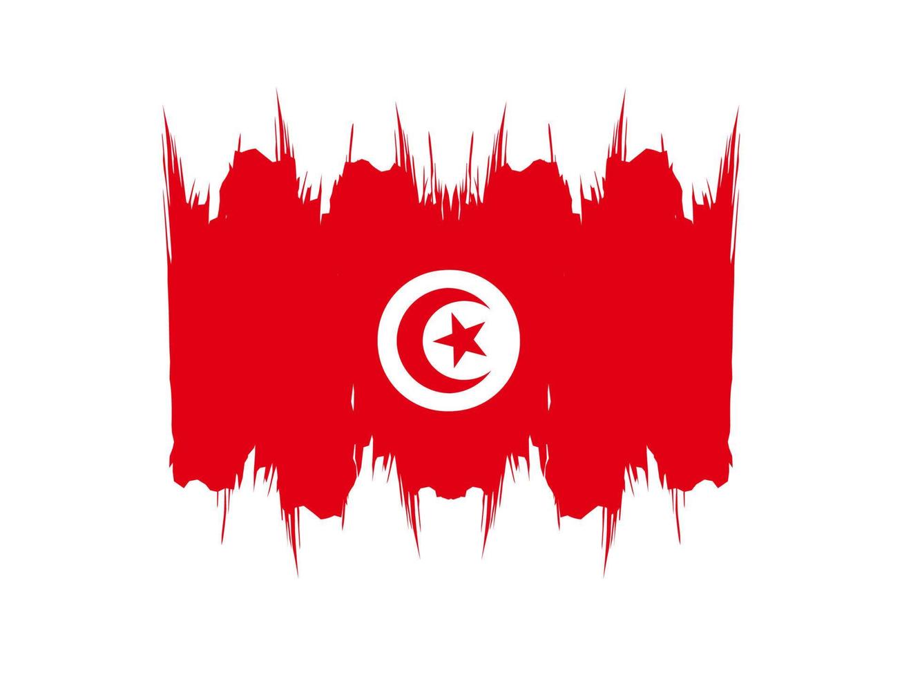 Tunis flag icon, icon flag design with elegant concept, design flag illustration vector