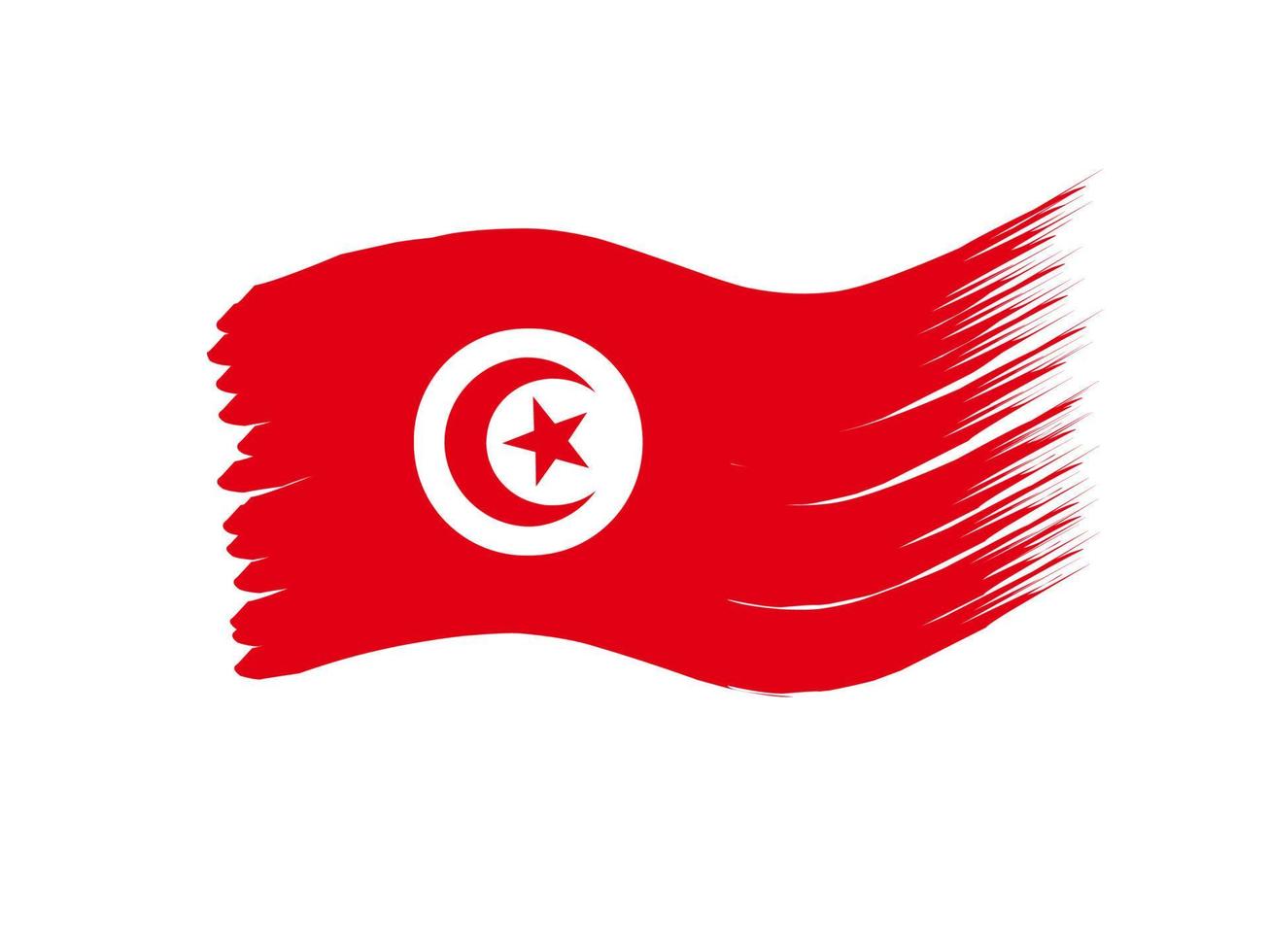 Tunis flag icon, icon flag design with elegant concept, design flag illustration vector