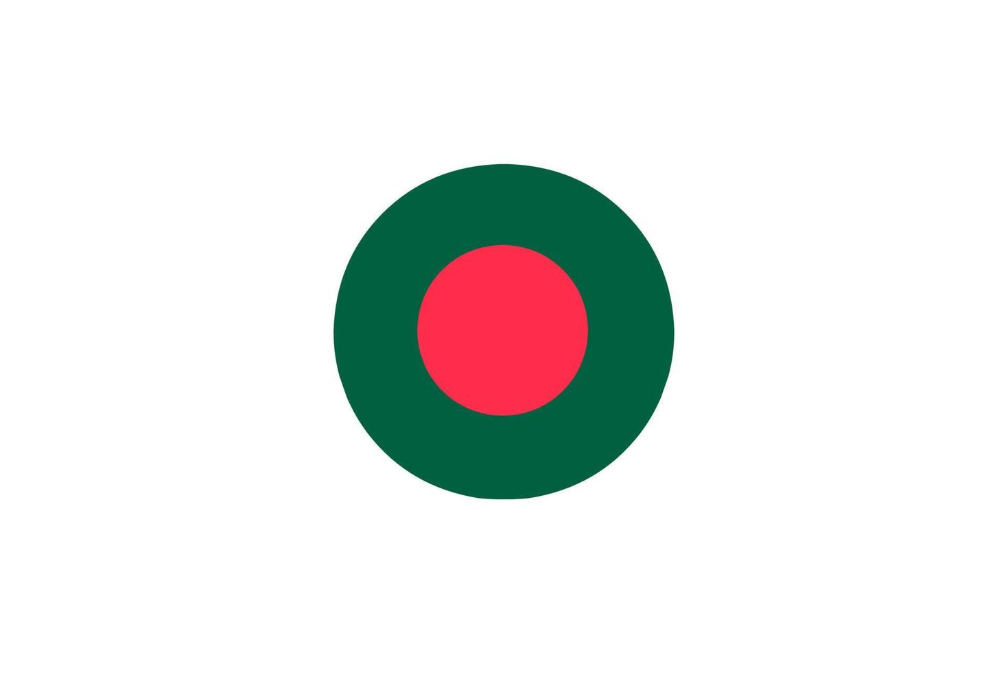 Bangladesh bandera diseño ilustración, icono bandera diseño con elegante concepto vector