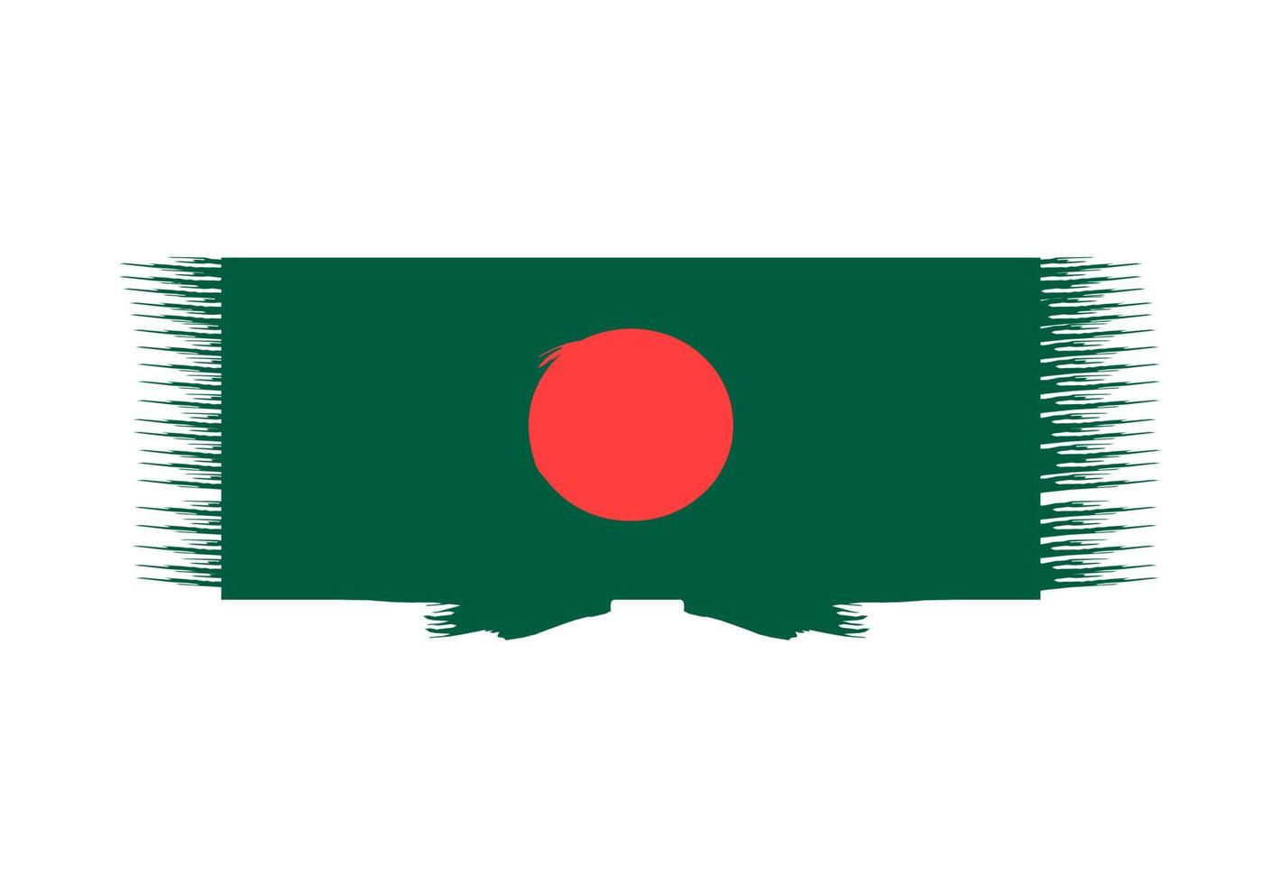 Bangladesh flag design illustration, icon flag design with elegant concept vector