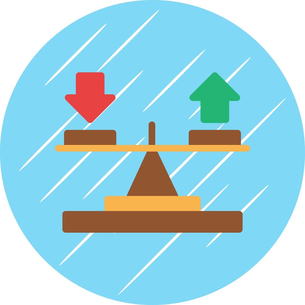 Balance Vector Icon Design