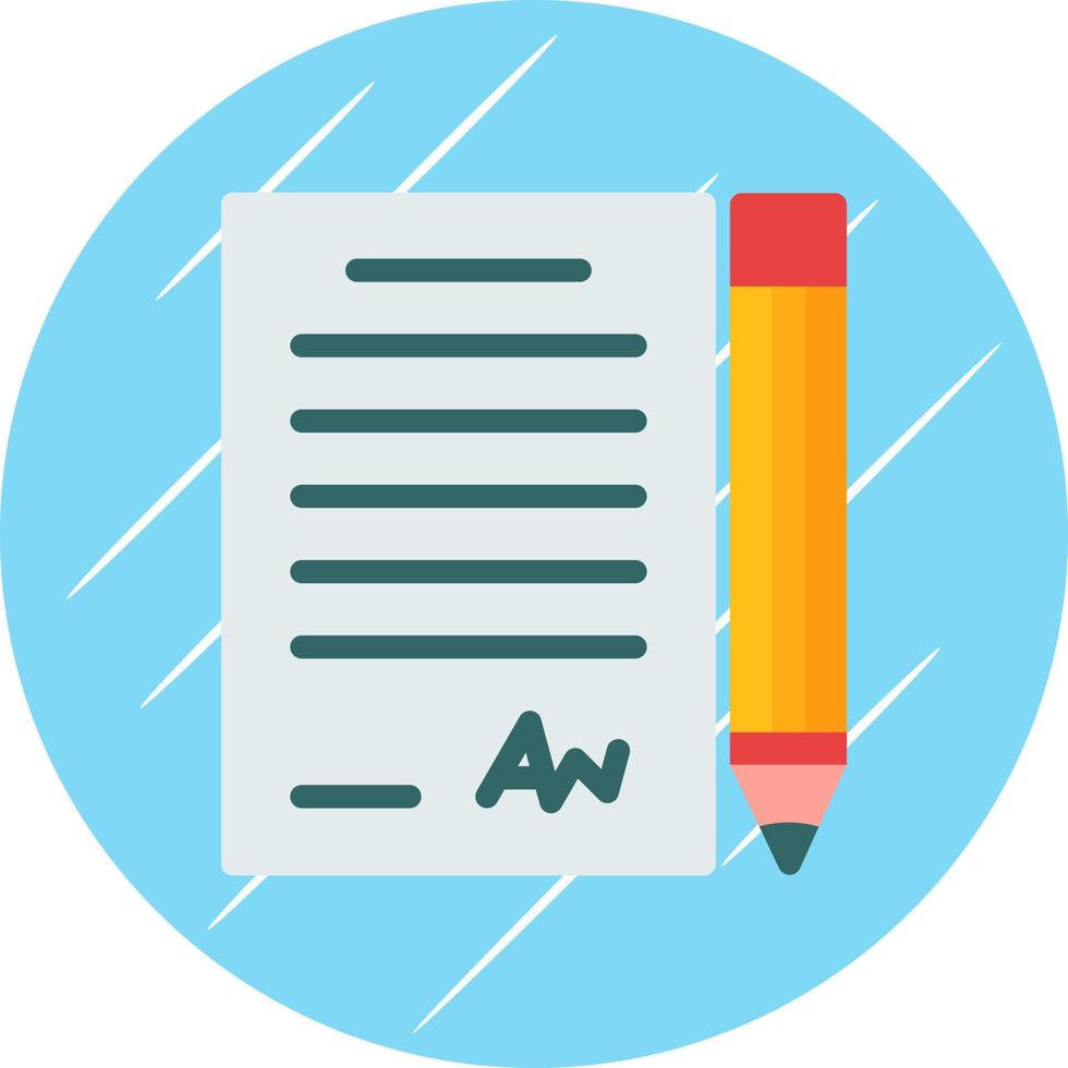 Contract Vector Icon Design