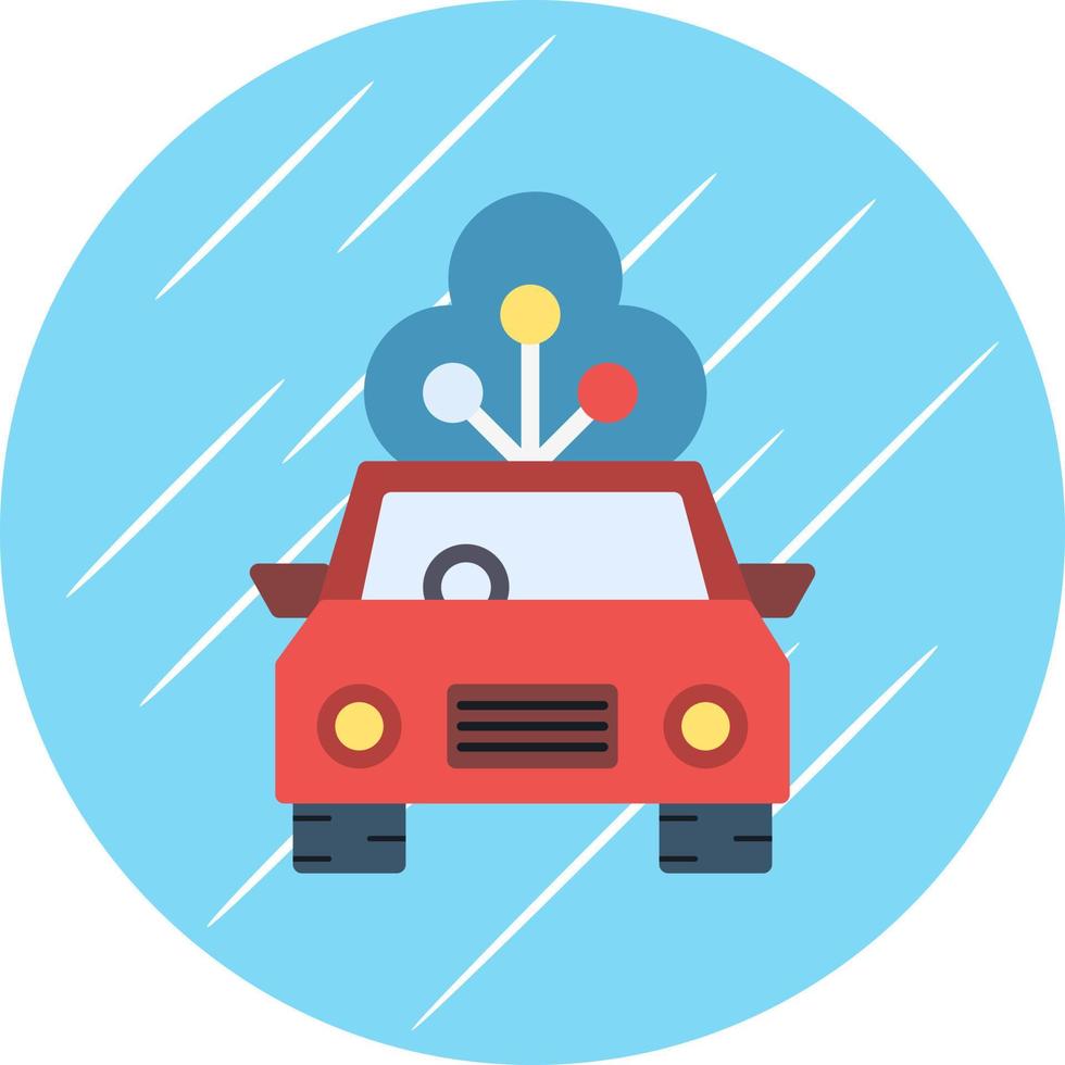 Driving Data Vector Icon Design