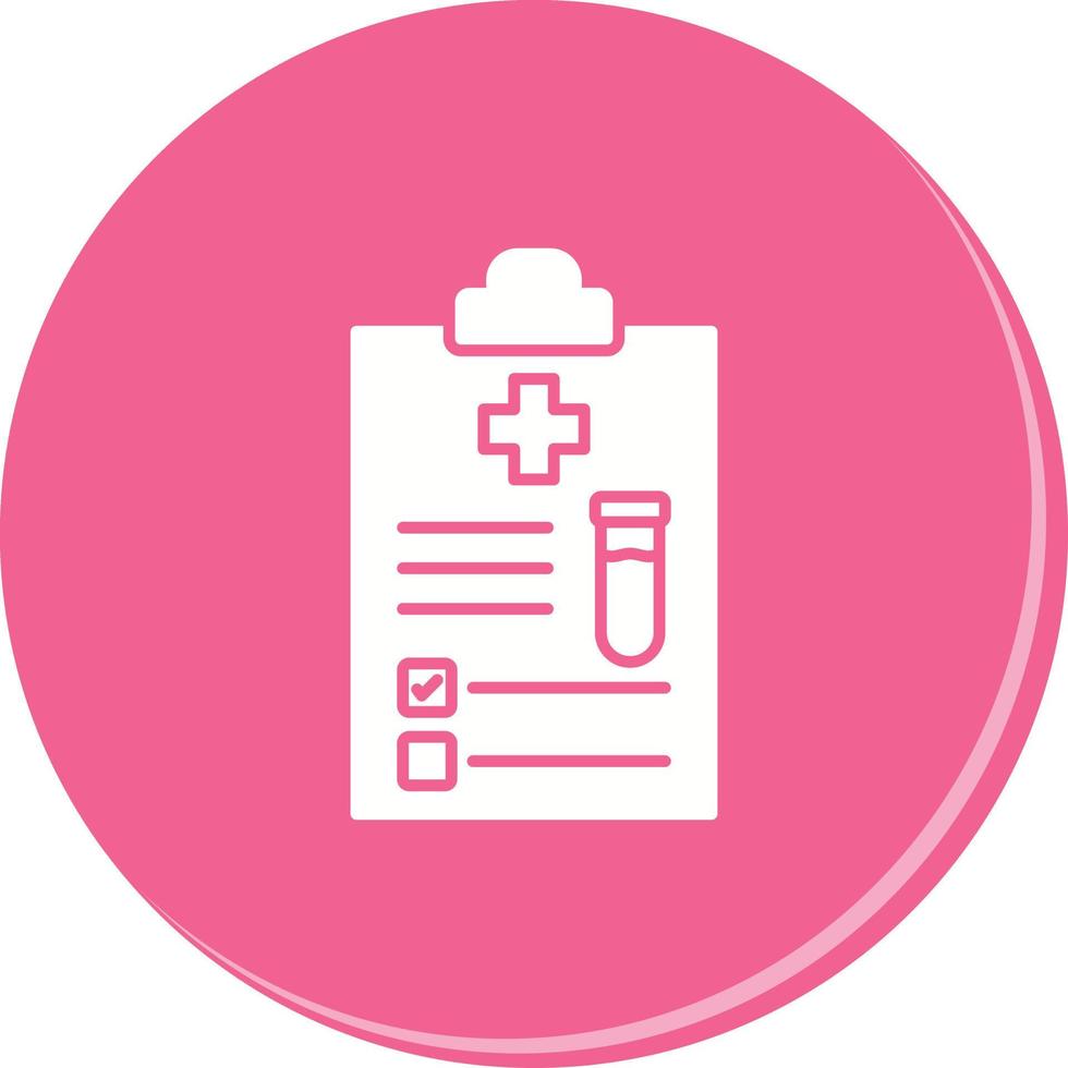 Medical Report Vector Icon