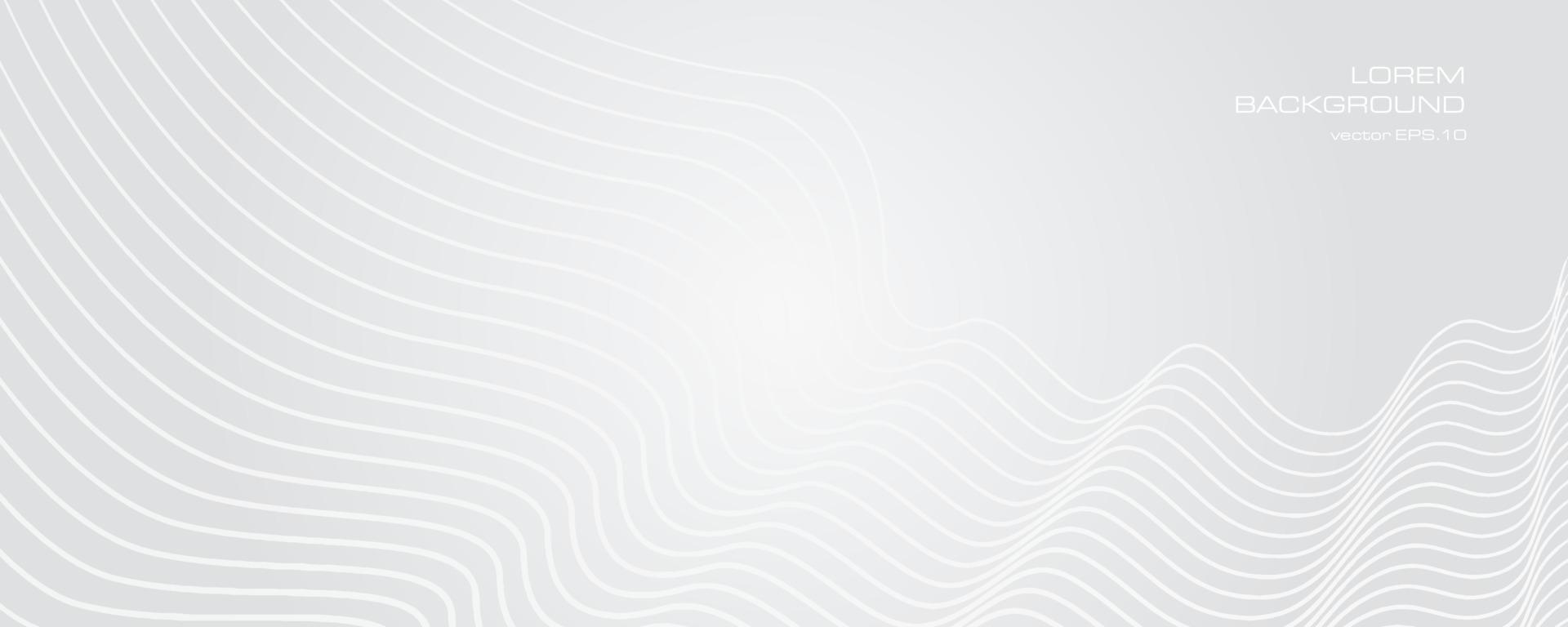 abstract white lines vector background