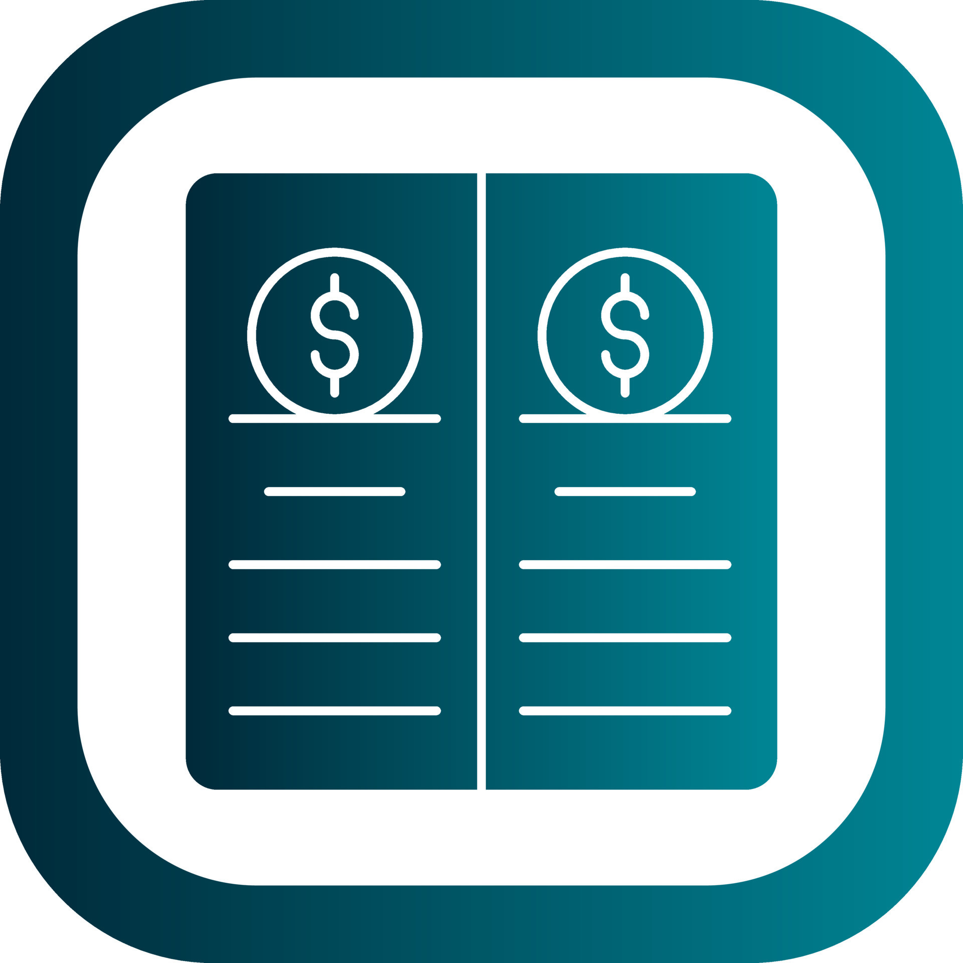 Balance Sheet Vector Icon Design 20709752 Vector Art at Vecteezy