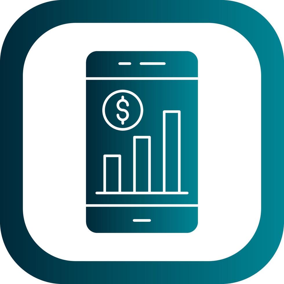 Online Investment Vector Icon Design