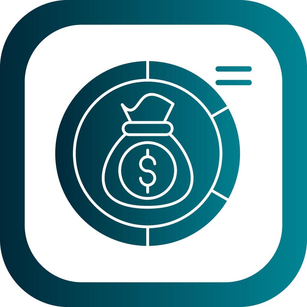 Asset Allocation Vector Icon Design