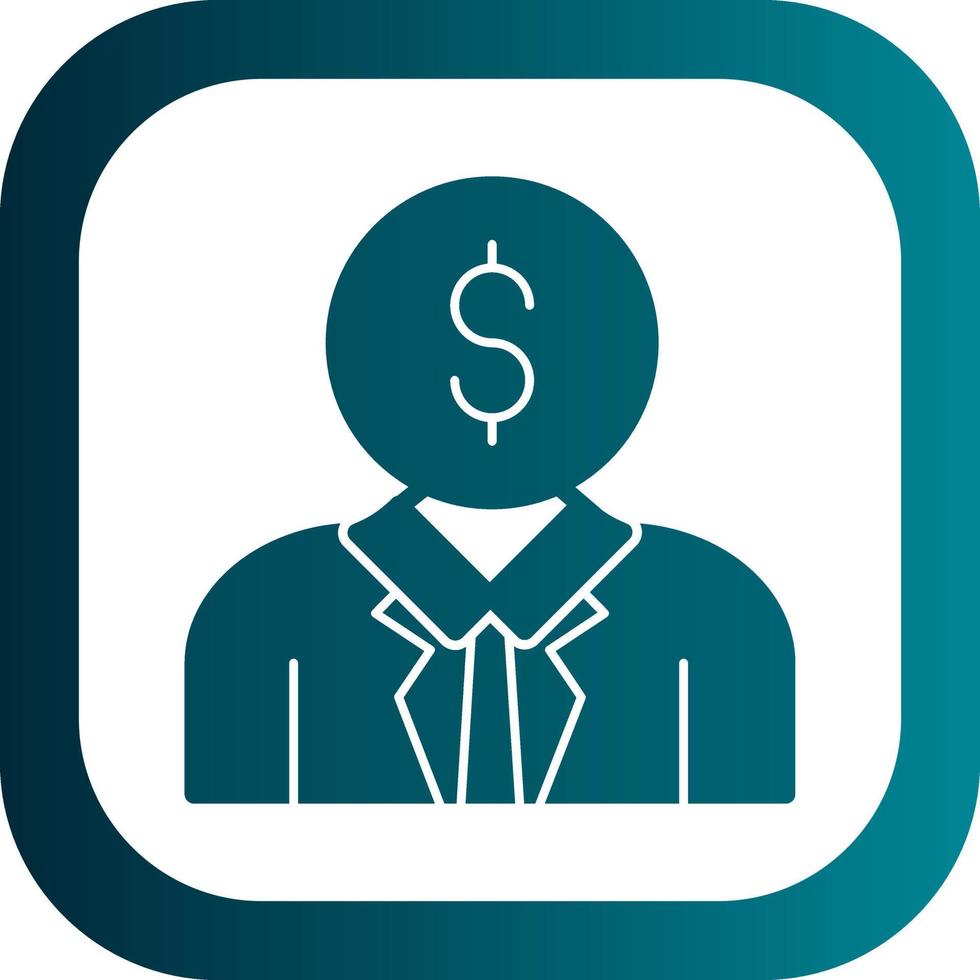 Junior Sales Rep Vector Icon Design
