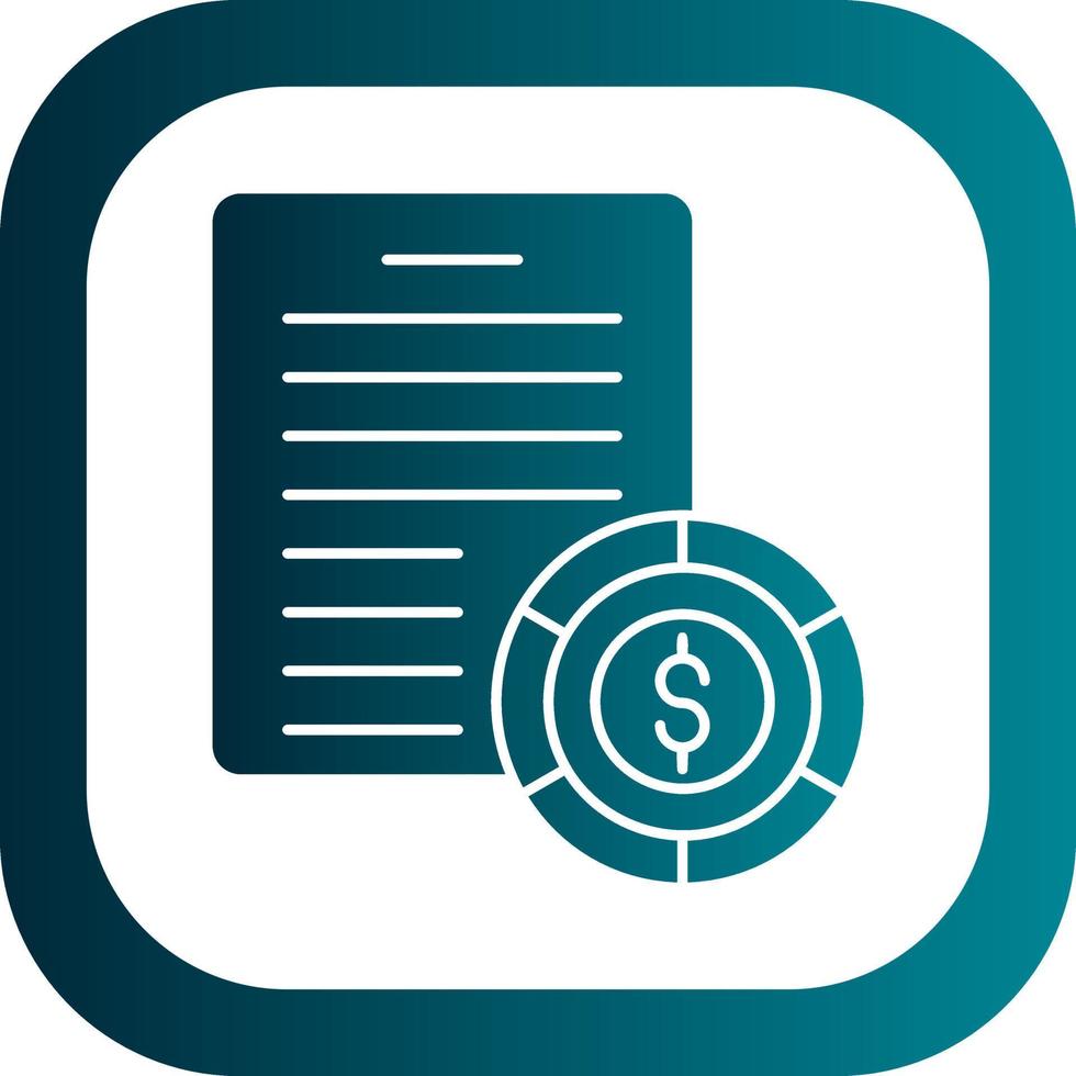 Blue Chip Stocks Vector Icon Design