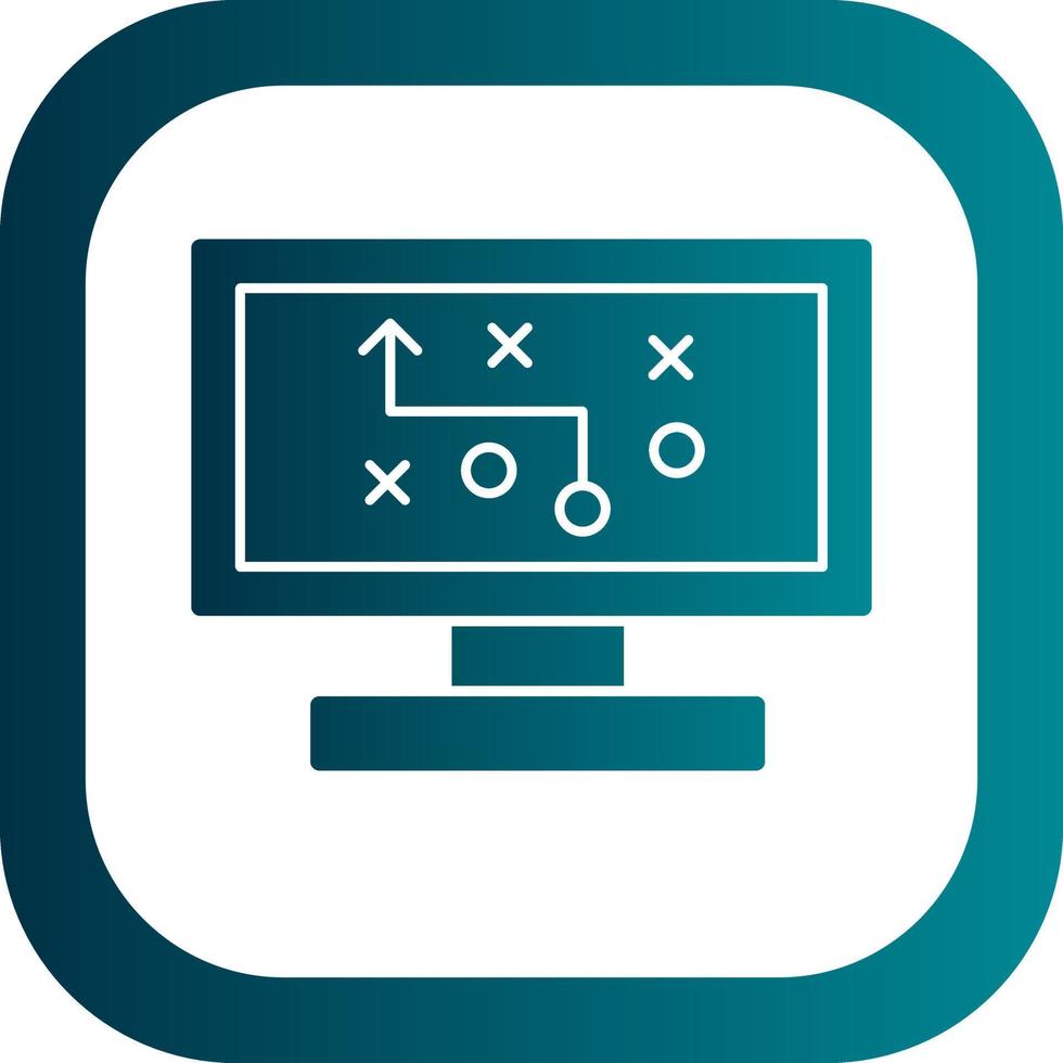 Digital Strategy Vector Icon Design