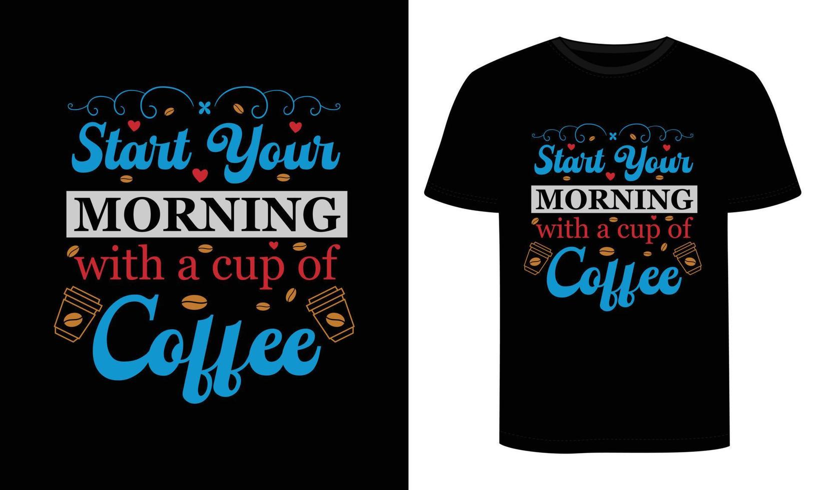 café amante t camisa diseño, tipografía vector