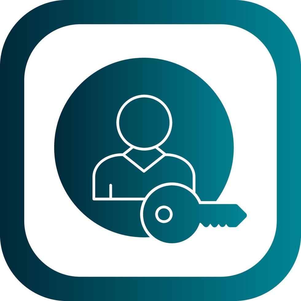 Key Accounts Vector Icon Design