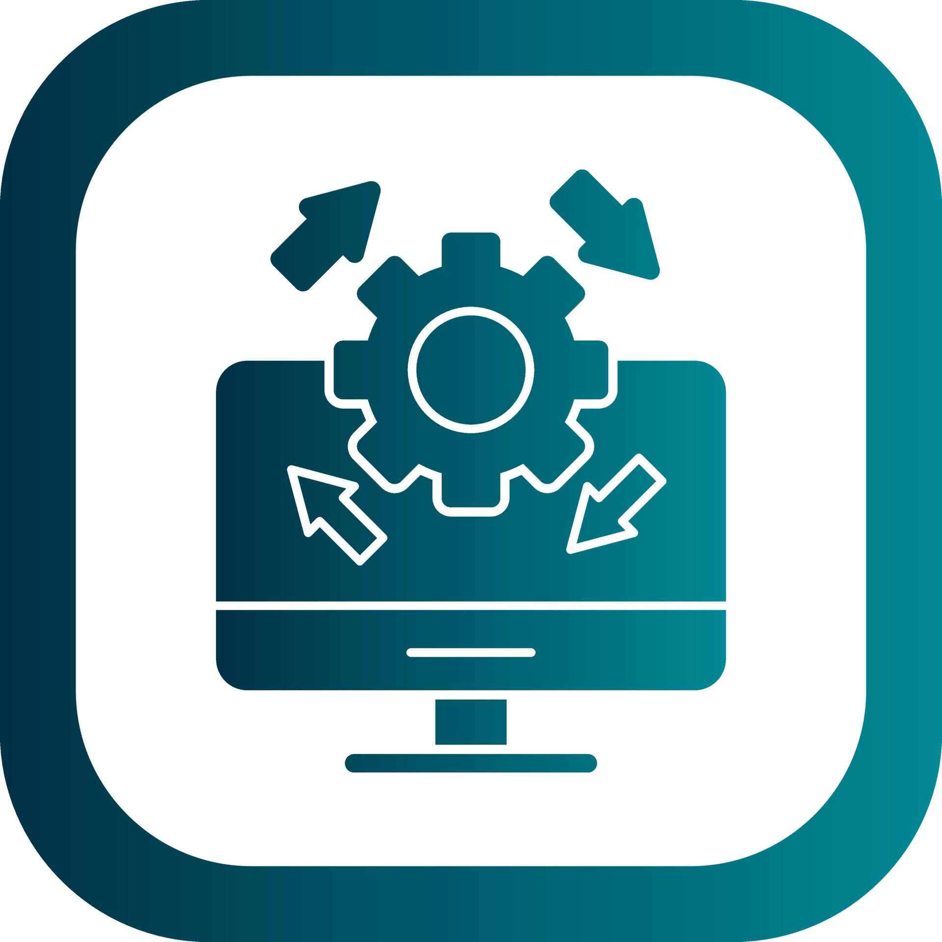 Upgrade Desktop Vector Icon Design 20710145 Vector Art at Vecteezy