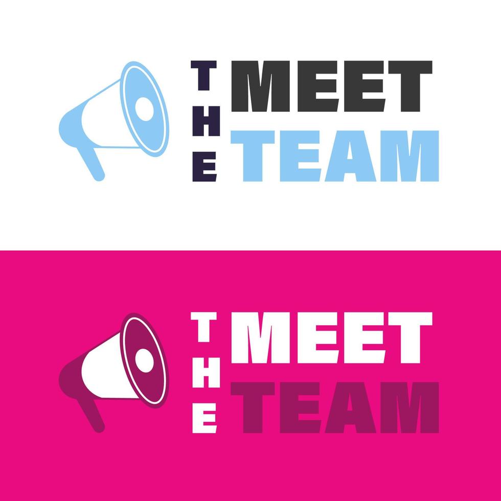 Meet the team concept diverse business vector