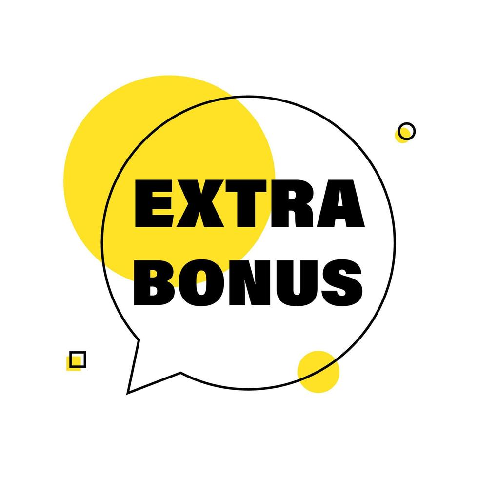 Extra bonus message. Marketing line icon. Business success vector