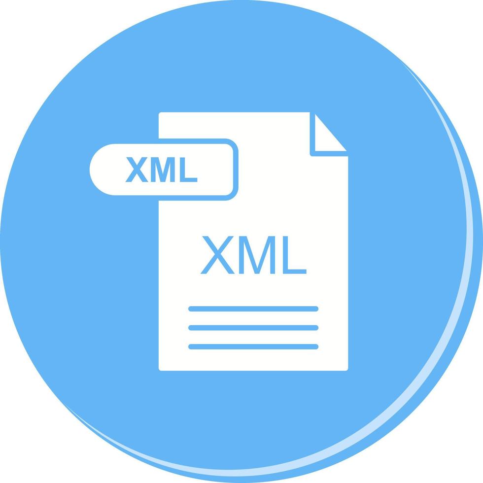XML Vector Icon