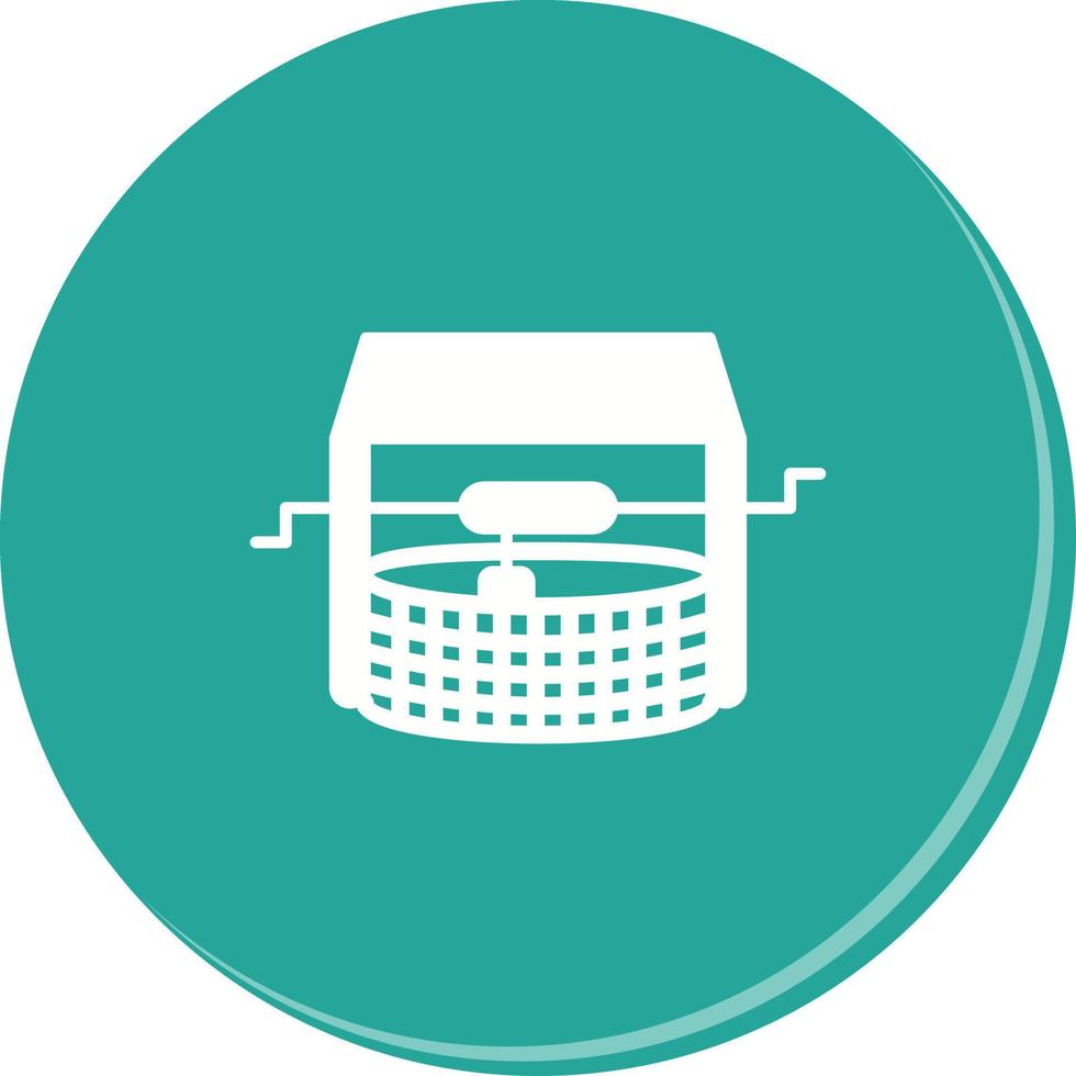 Water Well Vector Icon