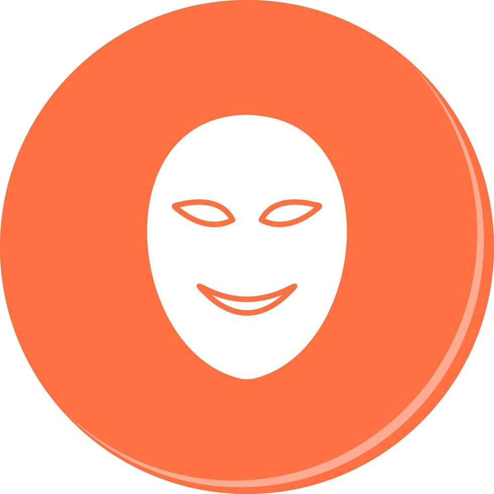 Ancient Face Mask Vector Icon